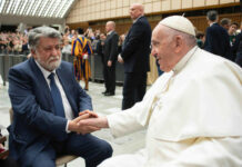 Вежди Рашидов бе приет от папа Франциск