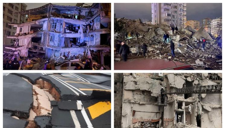Загиналите в Турция и Сирия след земетресенията вече са над