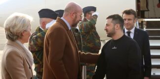 Лидерите на ЕС посрещат Зеленски в Брюксел: Добре дошъл у дома