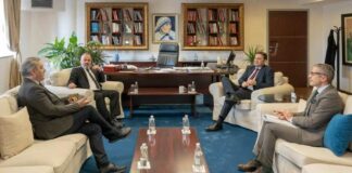 Македонски българи на среща с външния министър на Северна Македония