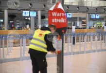 Стотици полети отменени днес в Германия заради стачка