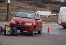 Шофьорка блъсна инвалид с триколка на кръстовище в Благоевград