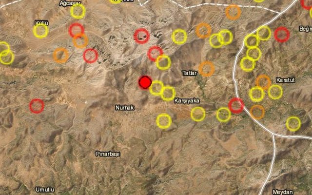 Две силни земетресения удариха Турция през последния час Трус с магнитуд
