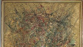 Ето картината на Полък, която откриха в България и за която се твърди, че може да се продаде за 50 млн. евро