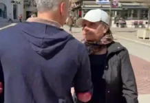 Възрастна жена към Гюров от ПП: Няма да гласувам за вас, вие не сте демократи, разединихте България!