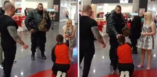 Прокуратурата се самосезира за гаврата на Емили Тротинетката с момче, което води на каишка