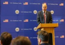 Новият американски посланик Кенет Мъртън връчи акредитивните си писма