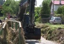 Река отнесе мост в софийско село