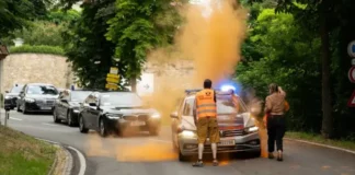 Екоактивисти блокирали кортежа на Радев в Австрия