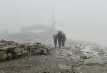 След 42 градуса в началото на седмицата сняг заваля на Мусала /видео/