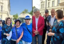 Нинова умили протестиращите с рокля за 1000 лева