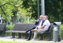 Лидерът на „Възраждане“ Костадин Костадинов на среща с Антон Кутев