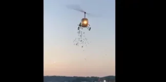 Хеликоптер прелетя опасно ниско над плаж „Градина“, полетът не бил разрешен