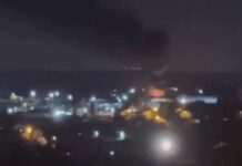 Голям пожар край московското летище Домодедово след атака с дронове