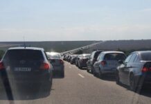 Катастрофа предизвика километрично задръстване на „Тракия“