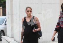 Тоя не го познавам, каза бременната Любена Павлова за бившия си съпруг Пепи Еврото, след като бе обвинена в прокуратурата