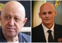 Пригожин и командирът на група“Вагнер“ Дмитрий Уткин са били в катастрофиралия самолет