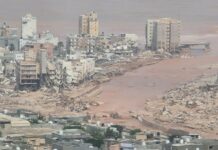 Над 5000 са вече жертвите на наводненията в Либия