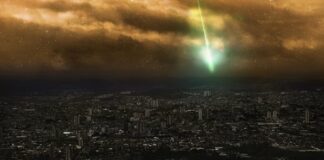 Огромен метеор се разби в Турция (Видео)