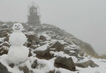 Първи сняг на Мусала