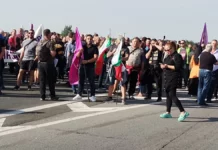 Четвърто протестно автошествие на енергетици и миньори