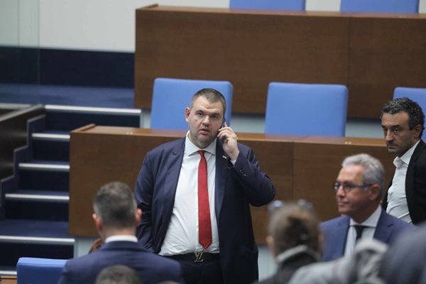 Съпредседателят на парламентарната група на ДПС Делян Пеевски настоява институциите