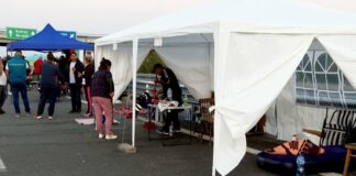 Протестиращите вдигнаха палатково градче на „Тракия“, готвят се за дълга блокада