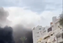 Залп от ракети беше изстрелян срещу израелския пристанищен град Ашкелон