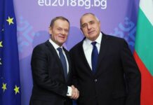Борисов поздрави опозиционния лидер Доналд Туск за победата в Полша
