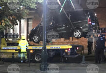 Терористът от Брюксел е прострелян и задържан в кафене