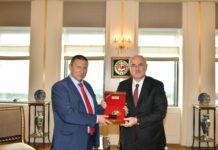 Борислав Сарафов се срещна с председателя на Върховния съд на Турция