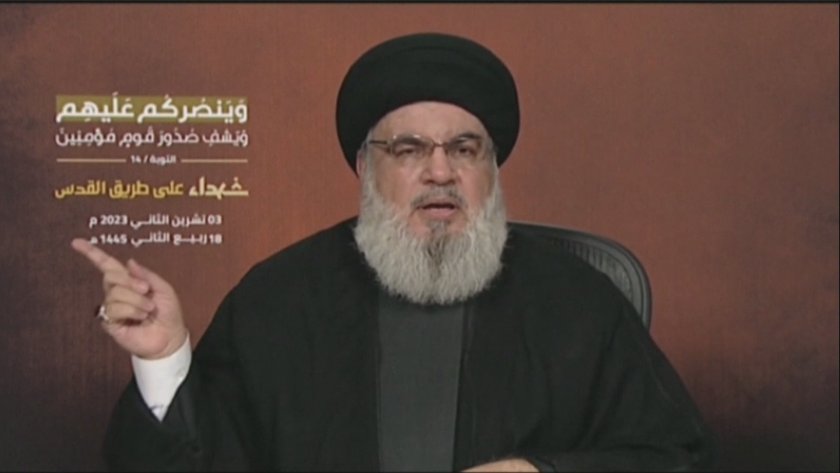 Лидерът на ливанското шиитско движение Хизбула Хасан Насрала заяви че