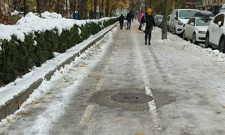 Около 50 души, пострадали от зимната обстановка в София, са