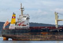 Блокираният в Израел кораб „Рожен“ пристигна във Варна