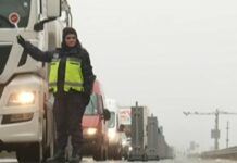 Протестът на служители на АПИ затвори АМ „Хемус“ в участъка на тунел „Топли дол“