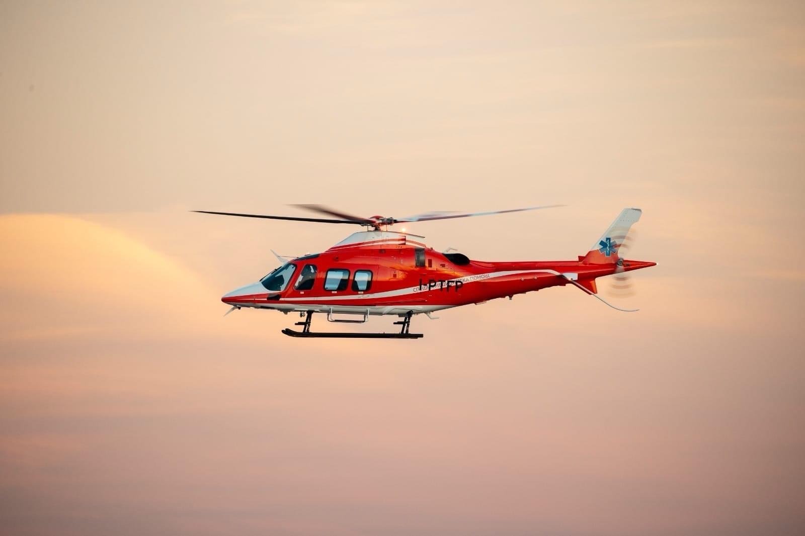 Първият медицински хеликоптер ще пристигне в София на 1 февруари
