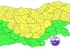 Жълт код за опасен вятър в половин България