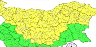 Жълт код за опасен вятър в половин България