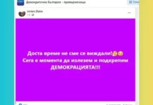 Сектата се готви да изпълзи от зимен сън, време е за пърформънс на жълтите павета