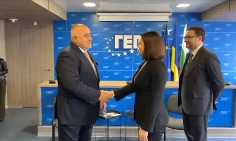 Председателят на ГЕРБ се срещна и разговаря със Светлана Тихановска