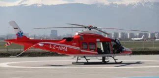 Монтираха черна кутия на медицинския хеликоптер, пак може да лети