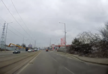 Огромен кран падна върху строежа на метрото при комплекс „Червено знаме“