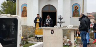 Литургия в памет на 12-те деца, загинали в река Лим