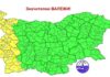 Жълт код за значителни валежи в 7 области на страната