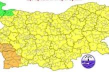 Жълт код за дъжд и силен вятър в страната