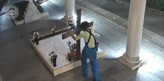 Камери са записали поругаването на гроба на патриарх Неофит /видео/