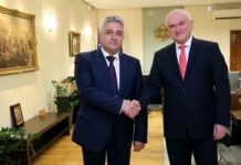 Главчев прие официално поста от бившия министър на външните работи
