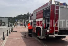 Пожар на Царевец във Велико Търново