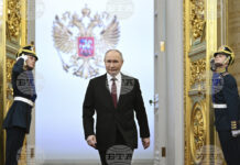 Путин положи клетва пред 2500 души, сред тях и Стивън Сегал, и обеща победа