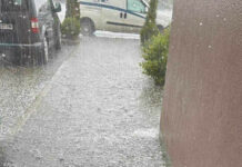 Градушка удари софийското село Подгумер